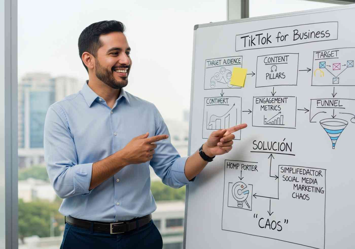 Una guía pragmática de TikTok para negocios que usan estrategias de IA para atraer clientes.