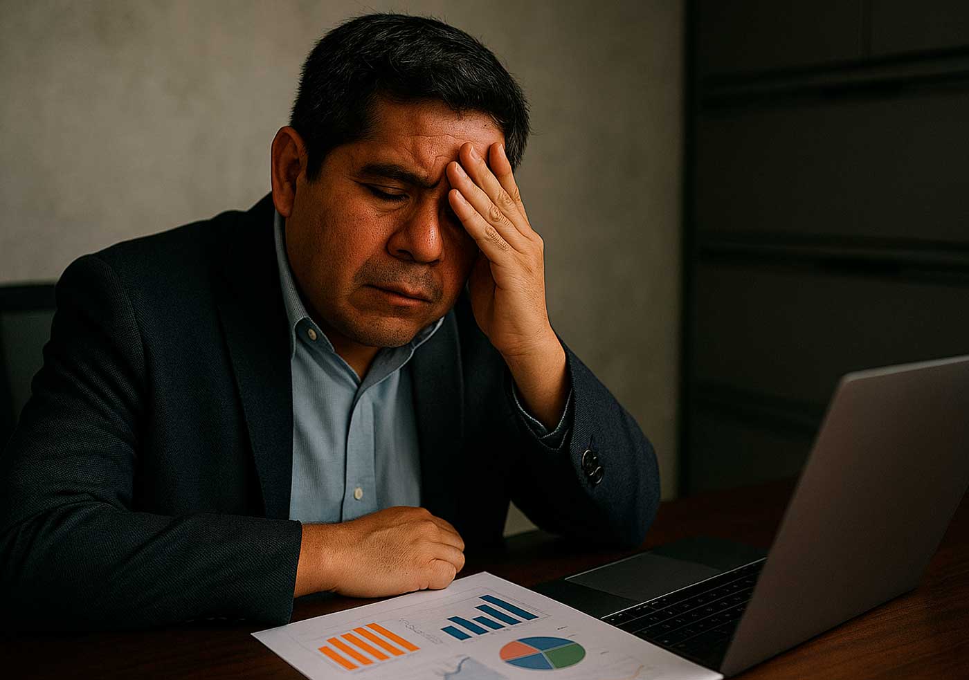 frustración del cliente por malos resultados de inversión en marketing
