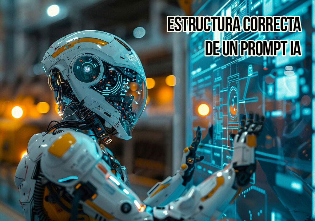 estructura correcta de un prompt ia