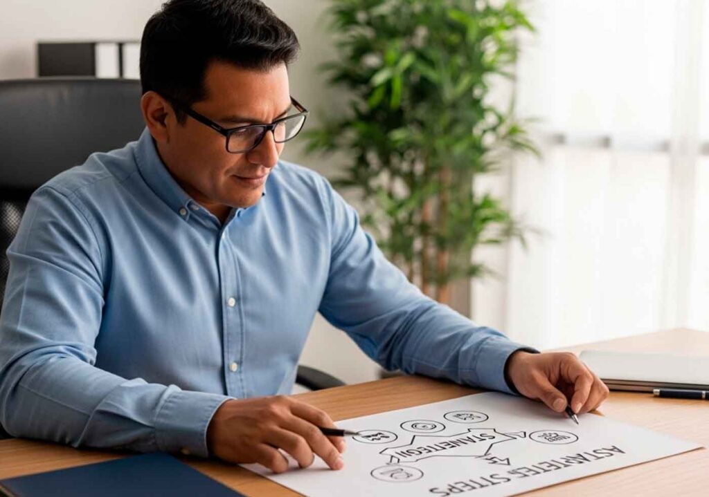 Guía sobre cómo empezar en marketing digital con una estrategia paso a paso para pymes.