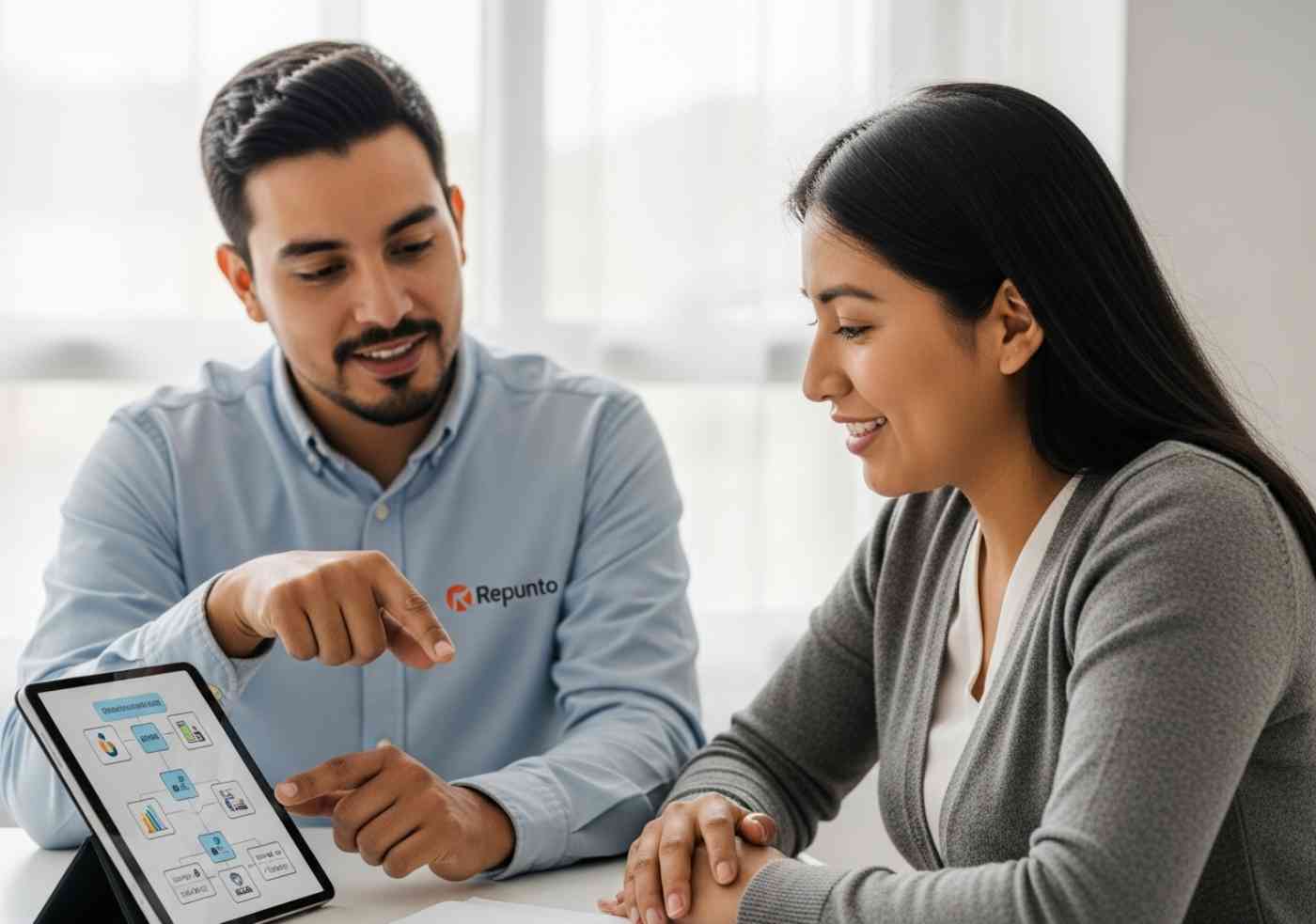 Consultor de automatizacion con IA atendie cliente dueña de negocio